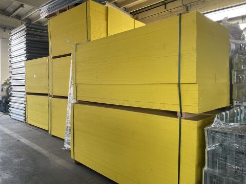  Żółte panele wzmacniające