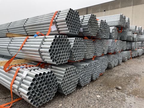 1000 certified hot-dip galvanized scaffold tubes