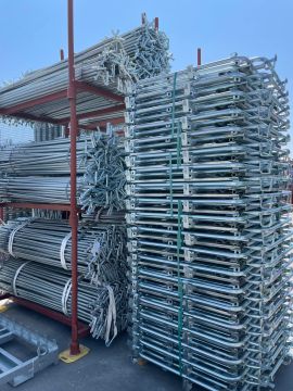 New Marcegaglia galvanized bushing scaffold