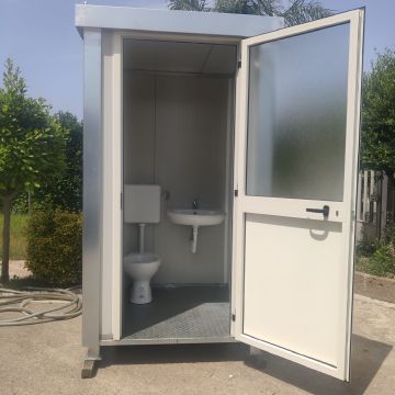 One-piece box for toilet use