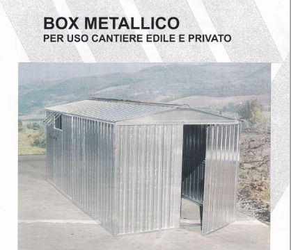 Metal box / galvanized sheet metal new