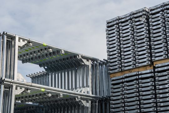 Facade scaffolding LHR73, BAUMANN, UNICO NEW