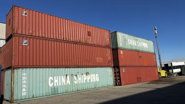 Lietoti 12 metru (40 pēdu) konteineri no 2490,00 € bez PVN un transporta izdevumiem