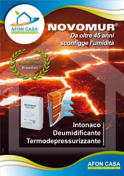 Novomur - Intonaco Deumidificante Termodepressurizzante
