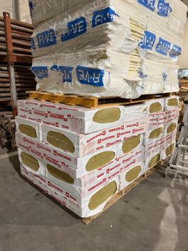 DUROCK ENERGY PLUS 100 mm Rock Wool Panels (17.28 square meters / 12 packages)