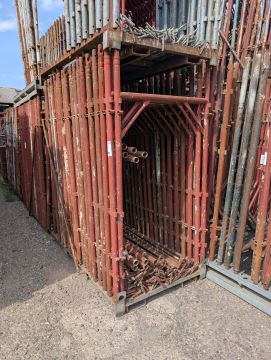 USED CORTI BRAND SOCKET-TYPE SCAFFOLDING
