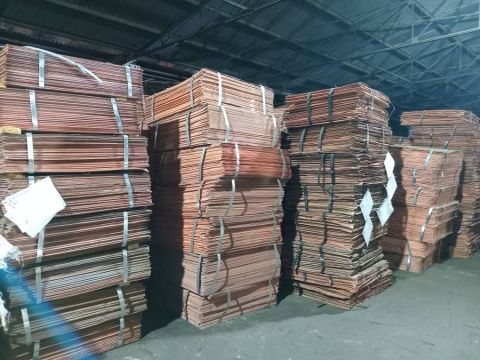 Copper cathodes 99,99 for sale