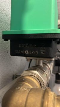 DIAMIX L Comparato Motorized Digital Mixing Valve L