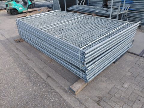 Used construction fences and site fences in the Netherlands, Belgium, and North Rhine-Westphalia (Germany)
