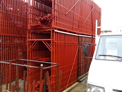 Eurotempo Scaffolding, 6,500 square meters