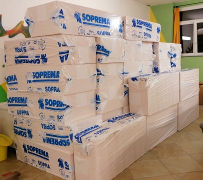 SOPRAXPS CR ECO EXTRUDED EXPANDED POLYSTYRENE INSULATION PANELS
