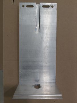Staffe in alluminio con THERMOSTOP per facciate ventilate