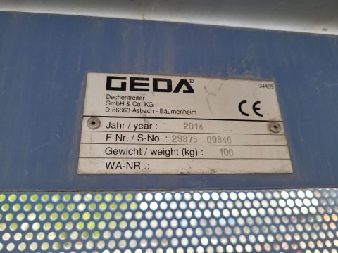 GEDA MULTILIFT P12 2014 bj (промишлен асансьор)