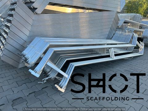 Алуминиеви стълби за скеле - Съвместими с пръстеновидно скеле BAUMANN - 3.07 Шведски сертификат SP