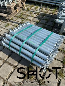 Steel platforms for scaffolding - 3.07m for "O" ledgers for modular ring lock compatible scaffolding