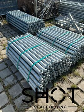 Steel platforms for scaffolding - 3.07m for "O" ledgers for modular ring lock compatible scaffolding