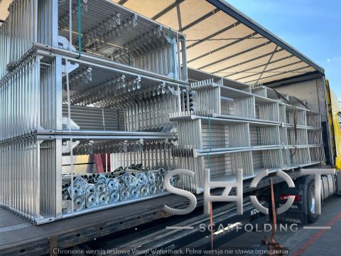 Scaffolding Steel frame 2.0mx0.73m with Swedish SP certificate - compatible with BAUMANN scaffolding.