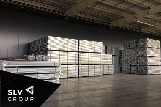 1000 m2 certified aluminum scaffolding!