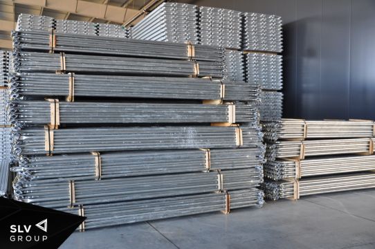 Сертифицированные алюминиевые строительные леса площадью 1000 м2!