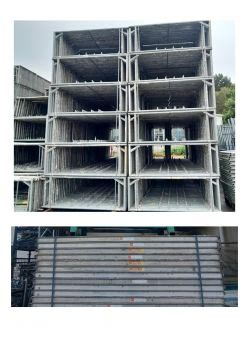 Hünnebeck Bosta galvanized steel scaffold for sale - used in very good condition