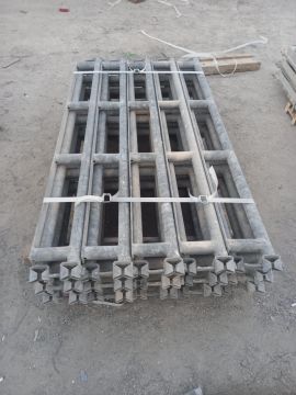 Large batch of used scaffolding MARCEGAGLIA SM8