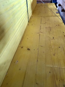 Pannelli in legno gialli nuovi per edilizia - Prima scelta