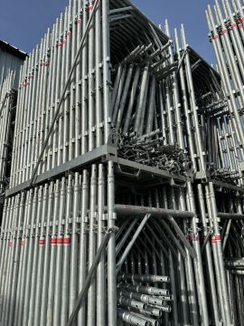 EUROTEMPO gegalvaniseerde steigers - 2.800 m2