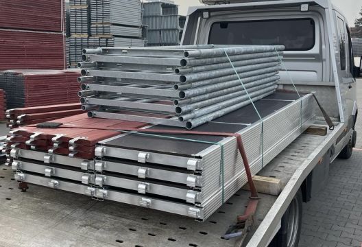 Parduodami nauji aliuminio pastoliai
