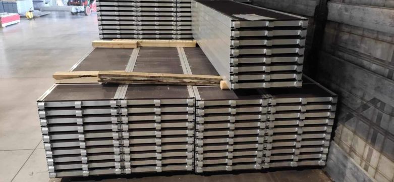 New aluminum scaffolding