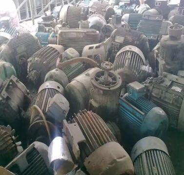 高銅含有中古電動モータースクラップ - デンマーク産、現在入手可能